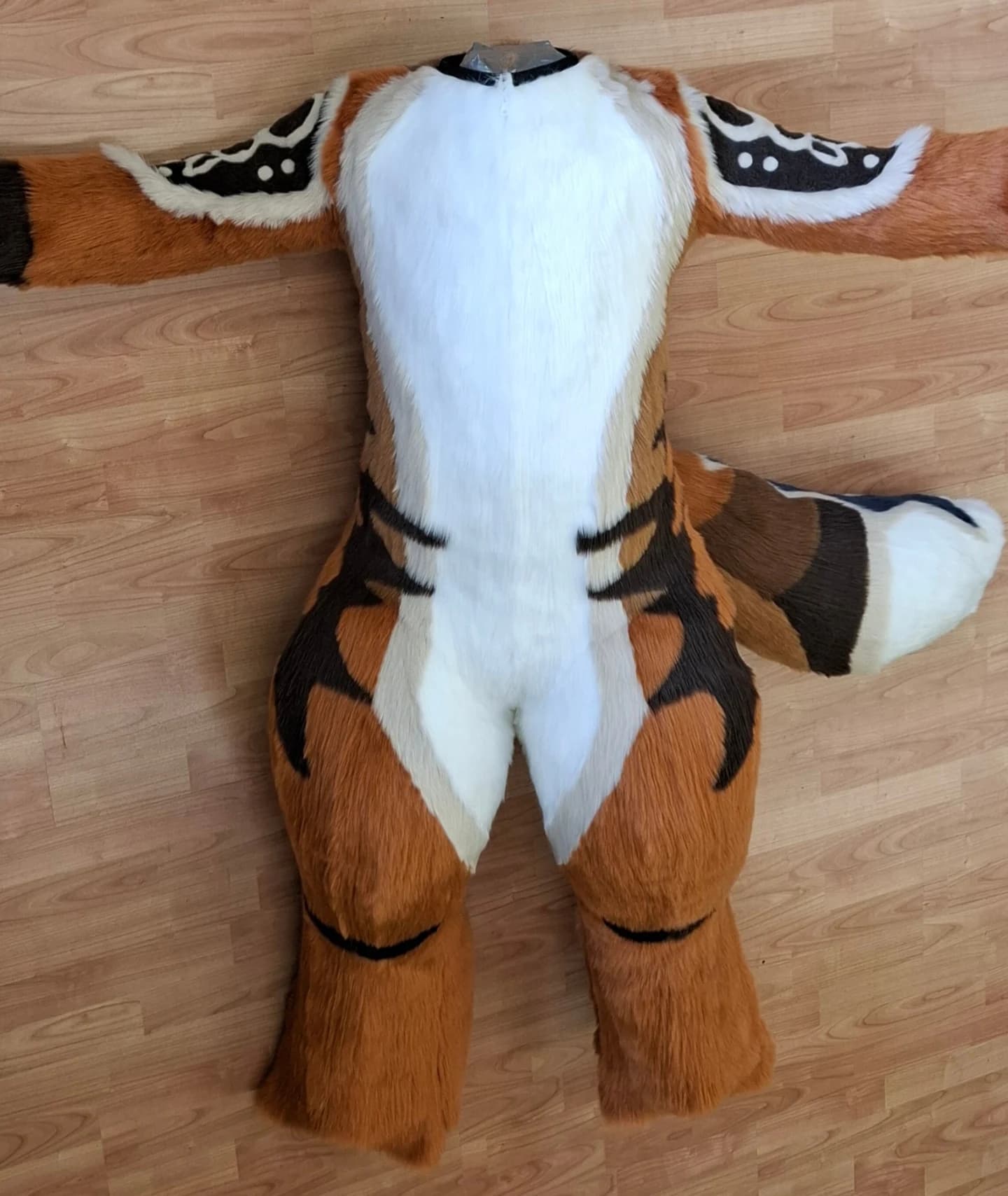 Glyph — Painted Deer-Fox full suit, front view